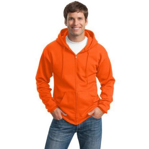 Port & Company Tall Essential Fleece Full-Zip Hooded Sweatshirt
