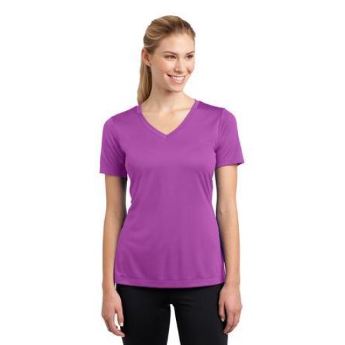 Sport-Tek Ladies PosiCharge Competitor V-Neck Tee