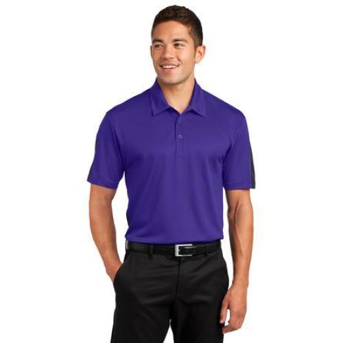 Sport-Tek PosiCharge Active Textured Colorblock Polo