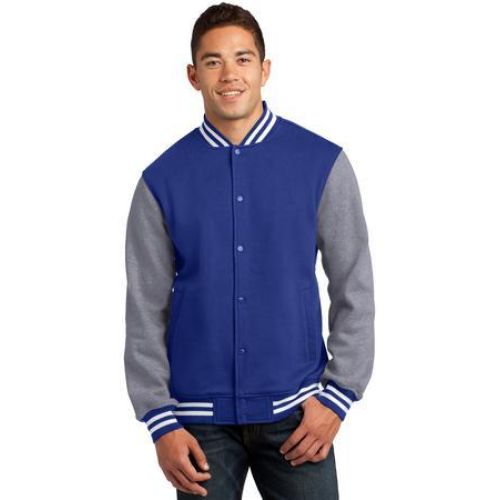 Sport-Tek Fleece Letterman Jacket