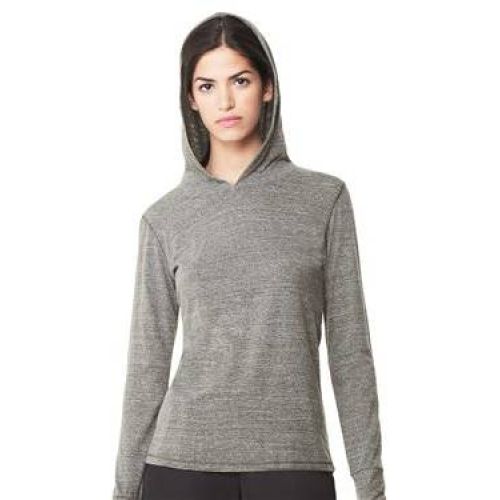 Women's Triblend Long Sleeve Hooded Pullover