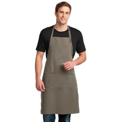 Port Authority Easy Care Extra Long Bib Apron with Stain Release