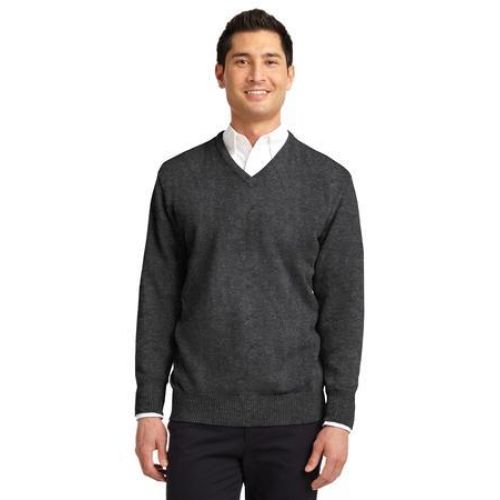 Port Authority Value V-Neck Sweater - Sassy Stitches