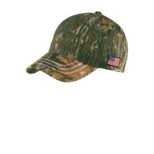 Port Authority Americana Contrast Stitch Camouflage Cap