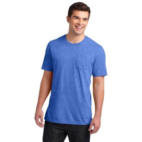 DT6000P District Very Important Tee with Pocket