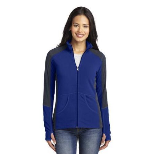 Port Authority Ladies Colorblock Microfleece Jacket