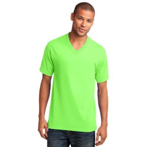 Port & Company Core Cotton V-Neck Tee