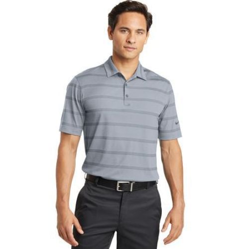 677786 Nike Dri-FIT Fade Stripe Polo - Wholesale Screen Printing