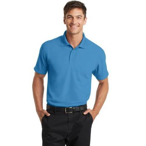 K572 Port Authority Dry Zone Grid Polo