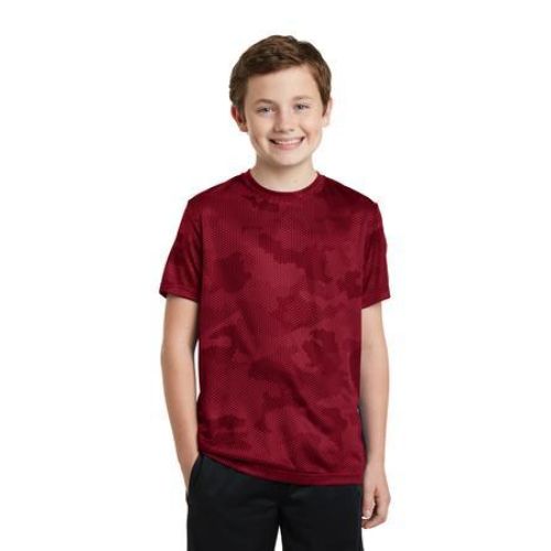 Sport-Tek Youth CamoHex Tee