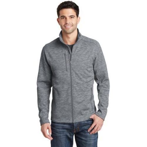 F231 Port Authority Digi Stripe Fleece Jacket