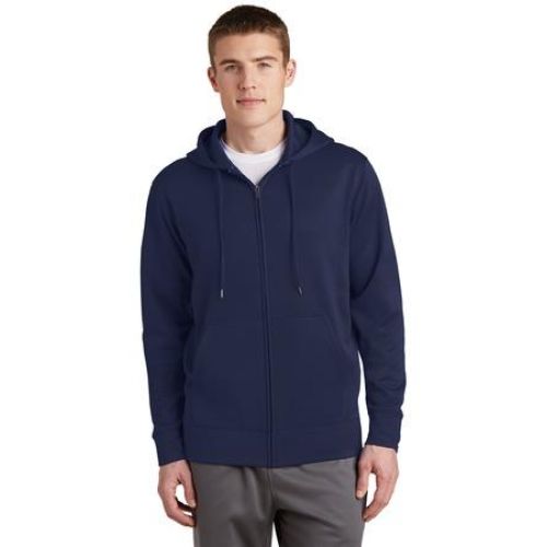 ST238 Sport-Tek Sport-Wick Fleece Full-Zip Hooded Jacket