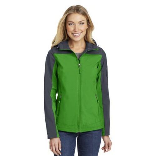 L335 Port Authority Ladies Hooded Core Soft Shell Jacket