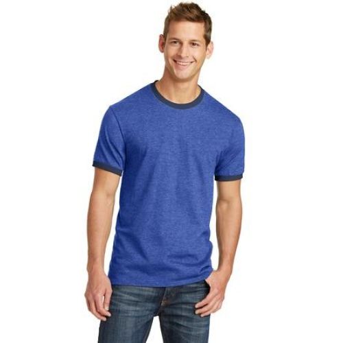 Port & Company Core Cotton Ringer Tee