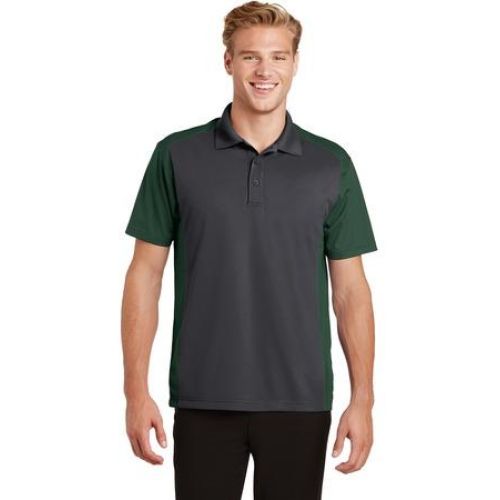 Sport-Tek Colorblock Micropique Sport-Wick Polo