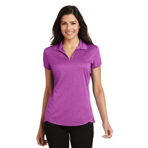 Port Authority Ladies Trace Heather Polo