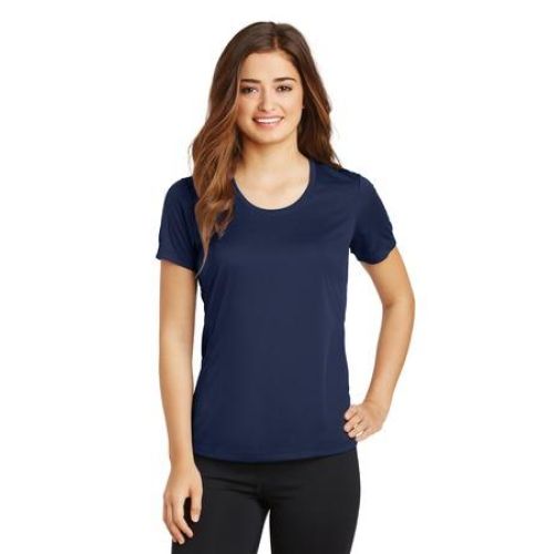 Sport-Tek Ladies PosiCharge Elevate Scoop Neck Tee