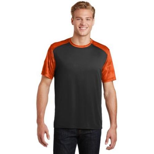 Sport-Tek CamoHex Colorblock Tee