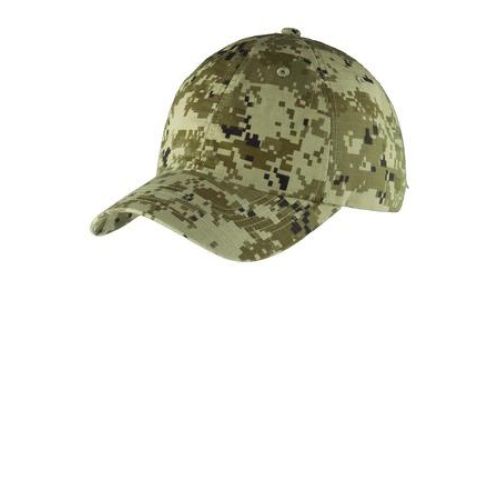 Port Authority Digital Ripstop Camouflage Cap