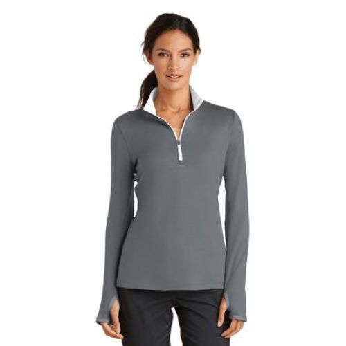 Nike Ladies Dri-FIT Stretch 1/2-Zip Cover-Up