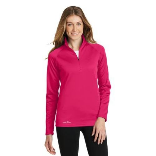 Eddie Bauer Ladies 1/2-Zip Base Layer Fleece