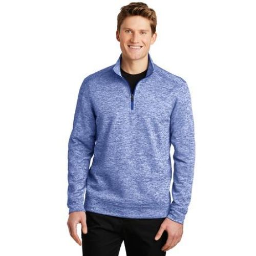 ST226 Sport-Tek PosiCharge Electric Heather Fleece 1/4-Zip Pullover