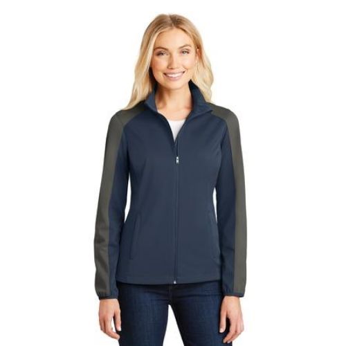 Port Authority Ladies Active Colorblock Soft Shell Jacket