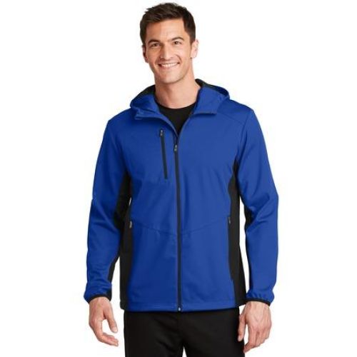 J719 Port Authority Active Hooded Soft Shell Jacket