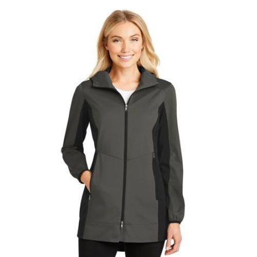 Port Authority Ladies Active Hooded Soft Shell Jacket