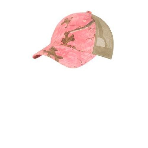 Port Authority Unstructured Camouflage Mesh Back Cap