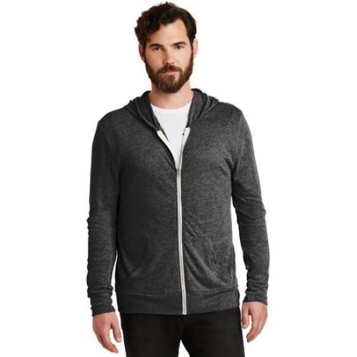 Alternative Eco Jersey Zip Hoodie LUCKY PRINTS