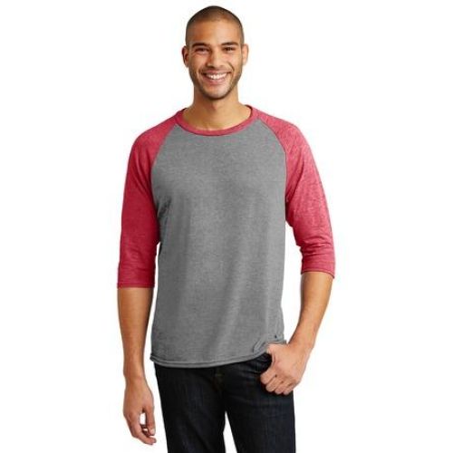 Anvil Tri-Blend 3/4-Sleeve Raglan Tee