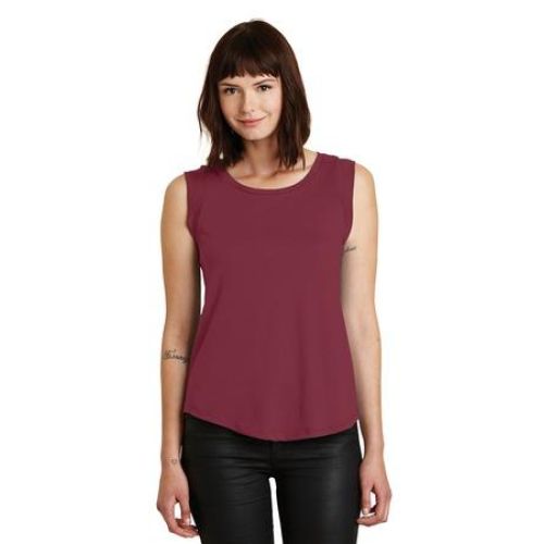 Alternative Women’s Cap Sleeve Satin Jersey Crew T-Shirt