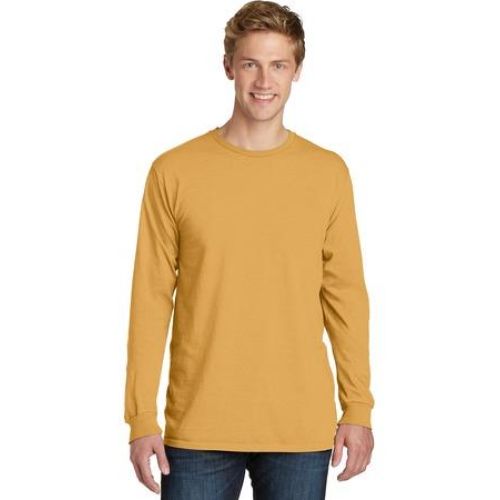 PC099LS Port & Company Pigment-Dyed Long Sleeve Tee
