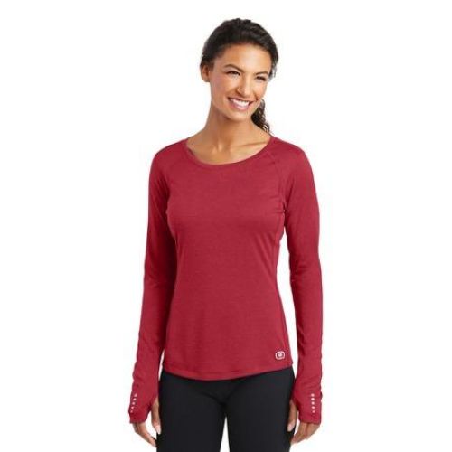 OGIO ENDURANCE Ladies Long Sleeve Pulse Crew