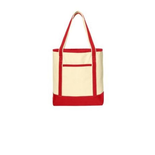 Port Authority Large Cotton Canvas Boat Tote