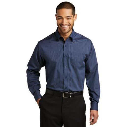 Port Authority Micro Tattersall Easy Care Shirt