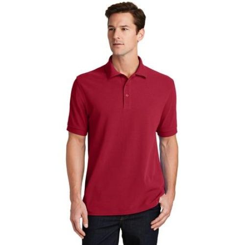 Port & Company Ring Spun Pique Polo