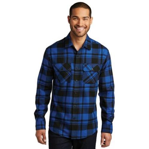 Port Authority Plaid Flannel Shirt