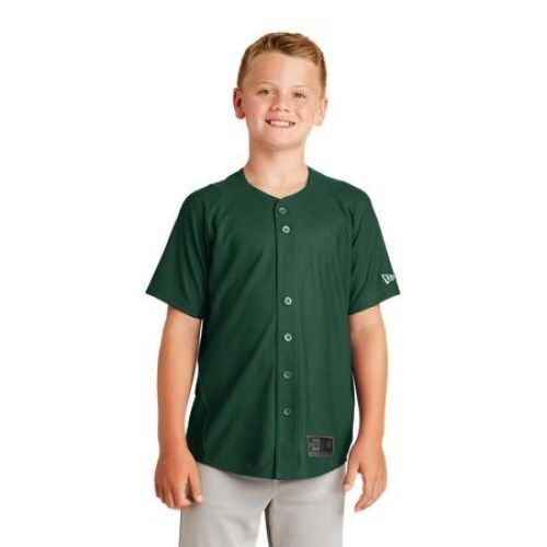 New Era Youth Diamond Era Full-Button Jersey