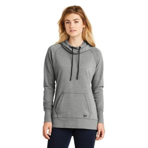 New Era Ladies Tri-Blend Fleece Pullover Hoodie