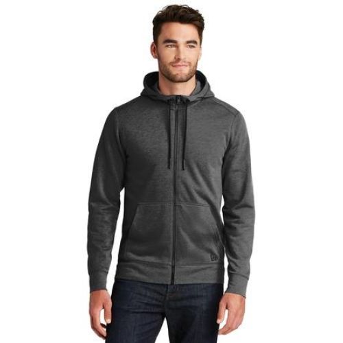 New Era Tri-Blend Fleece Full-Zip Hoodie