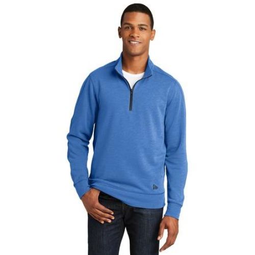 New Era Tri-Blend Fleece 1/4-Zip Pullover