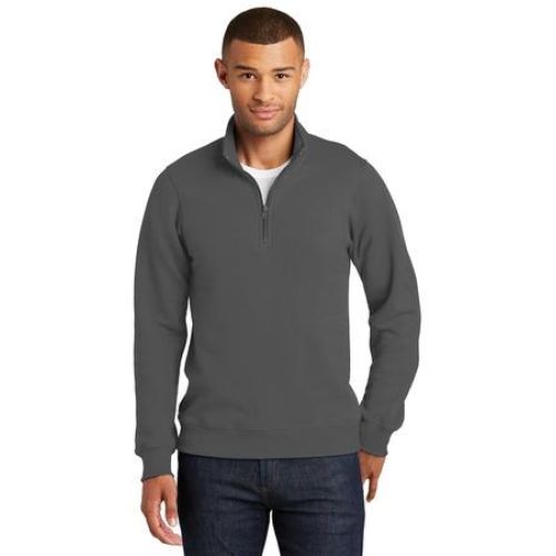 Port & Company Fan Favorite Fleece 1/4-Zip Pullover Sweatshirt