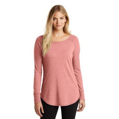 DT132L – District Women’s Perfect Tri Long Sleeve Tunic Tee
