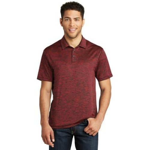 Sport-Tek PosiCharge Electric Heather Polo