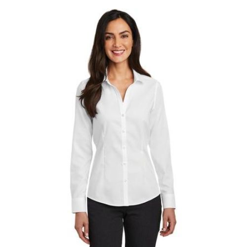 Red House Ladies Pinpoint Oxford Non-Iron Shirt