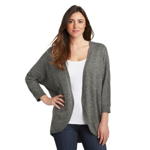 Port Authority Ladies Marled Cocoon Sweater