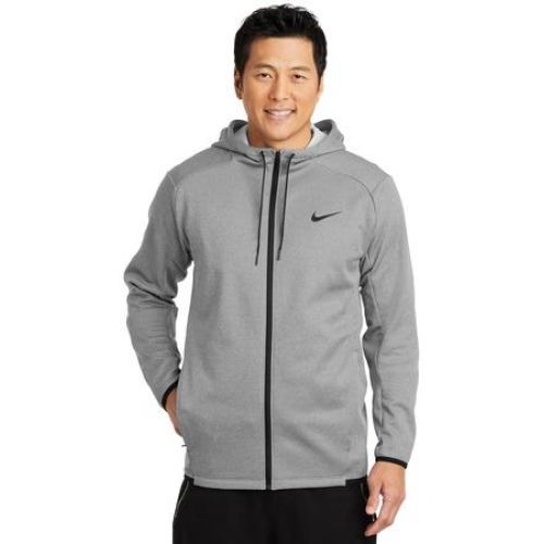 NKAH6268 Nike Therma-FIT Textured Fleece Full-Zip Hoodie