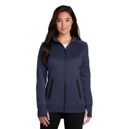 New Era Ladies Venue Fleece Full-Zip Hoodie